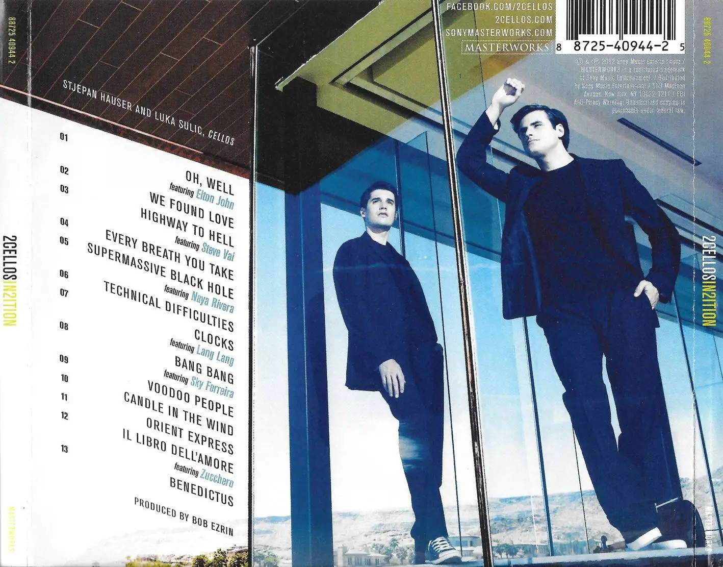 2Cellos - In2ition (2013) {Sony Music Masterworks 88725409442}