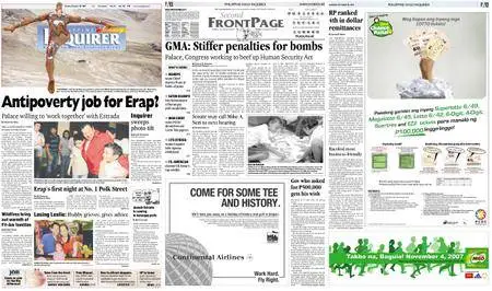 Philippine Daily Inquirer – October 28, 2007