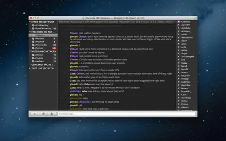 Textual IRC Client v4.0.2 Mac OS X