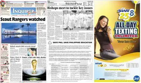 Philippine Daily Inquirer – July 09, 2006