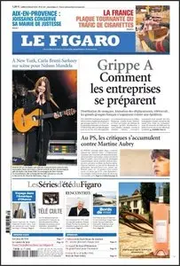 Le Figaro, du Lundi 20 Juillet 2009.