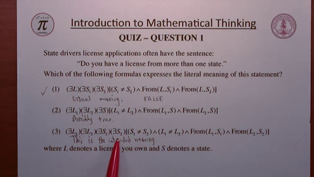 Coursera - Introduction to Mathematical Thinking (Stanford University)