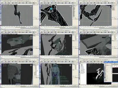 3D Creature Development in Zbrush, Maya, Photoshop and After Effects