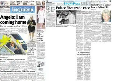 Philippine Daily Inquirer – July 16, 2004