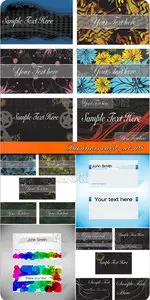 Business card set 108