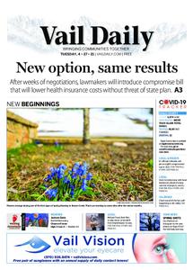 Vail Daily – April 27, 2021