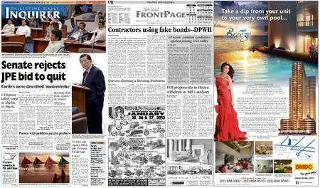 Philippine Daily Inquirer – January 22, 2013