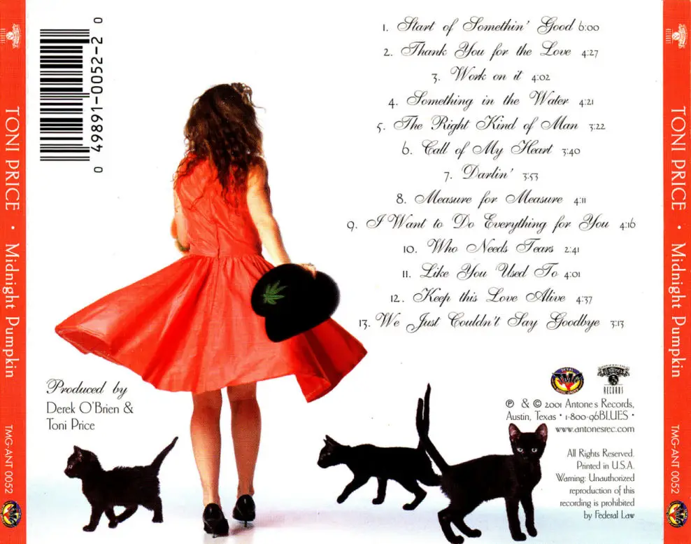Toni Price – Midnight Pumpkin (2001)