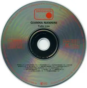 Gianna Nannini & The Primadonnas - Tutto Live (1985)