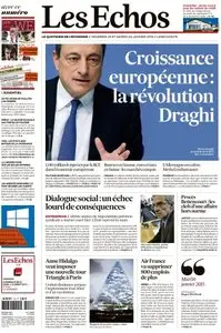 Les Echos + Echos week-end du Vendredi 23 & Samedi 24 Janvier 2015