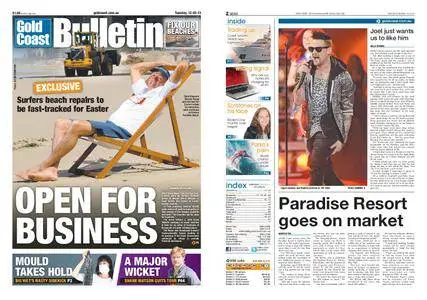 The Gold Coast Bulletin – March 12, 2013