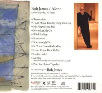 Bob James ‎– Alone: Kaleidoscope By Solo Piano (2013) {Red River}