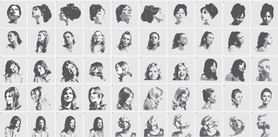 Heads - Female - Vector