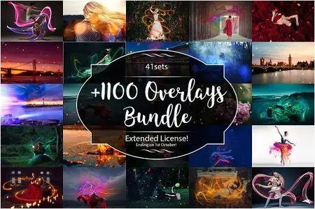 CreativeMarket - +1100 Creative Overlays