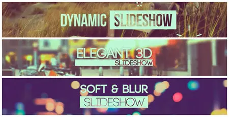 Slideshow Pack 3 in 1 - Project for After Effects (VideoHive)