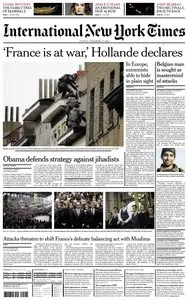 International New York Times -  17 November 2015