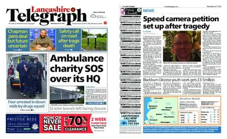 Lancashire Telegraph (Blackburn, Darwen, Hyndburn, Ribble Valley) – June 30, 2021