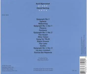 Ketil Bjornstad, David Darling - Epigraphs (2000) (Repost)