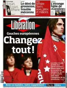 Libération, du Mercredi 10 Juin 2009