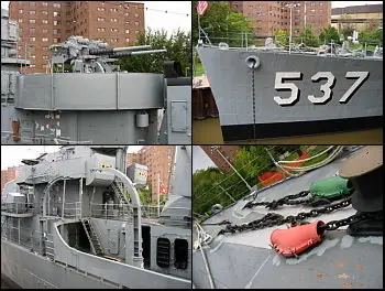 USS The Sullivans DD-537 Walk Around