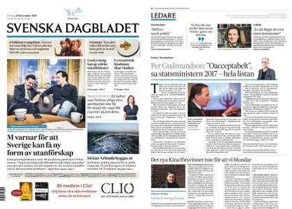 Svenska Dagbladet – 29 december 2017