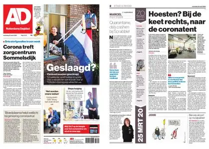Algemeen Dagblad - Hoeksche Waard – 25 maart 2020