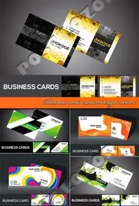 Business cards creative design vector 7