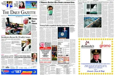 The Daily Gazette – February 07, 2020