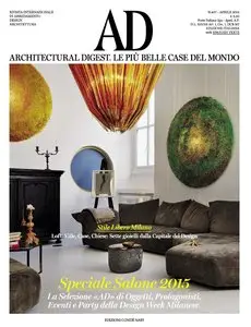 AD Architectural Digest - Aprile 2015