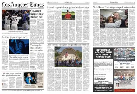 Los Angeles Times – October 09, 2021