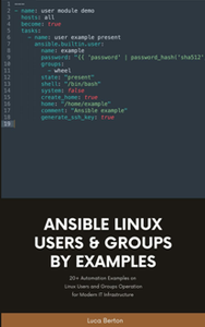 Ansible Linux Users & Groups By Examples