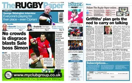 The Rugby Paper – July 26, 2020