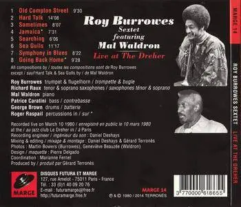 Roy Burrowes Sextet featuring Mal Waldron - Live at The Dreher (1980) {Marge 14 rel 2014}