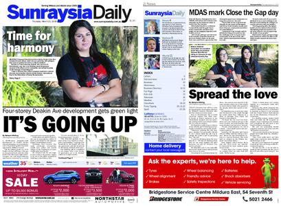 Sunraysia Daily – March 21, 2019