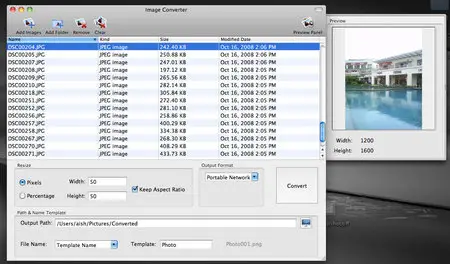 IMT Image Converter v2.00 Mac OS X
