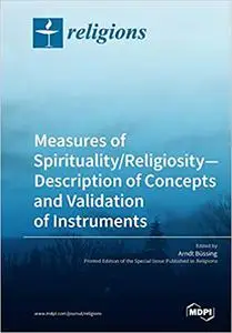 Measures of Spirituality/Religiosity- Description of Concepts and Validation of Instruments
