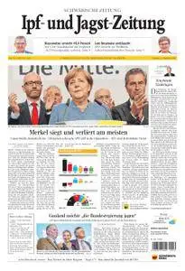 Ipf- und Jagst-Zeitung - 25. September 2017