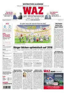 WAZ Westdeutsche Allgemeine Zeitung Moers - 30. Dezember 2017