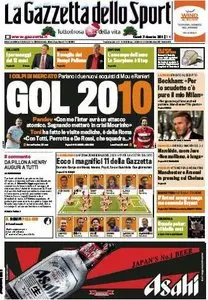 La Gazzetta dello Sport (31-12-09)