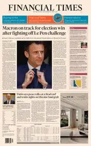 Financial Times Asia - April 25, 2022