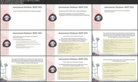 Oracle Autonomous Database Administration Workshop