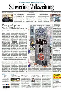 Schweriner Volkszeitung 09.11.2009 (Ausgabe Stadt Schwerin)