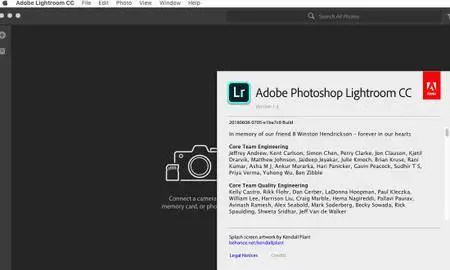 Adobe Photoshop Lightroom CC 1.4.0.0 Multilingual macOS