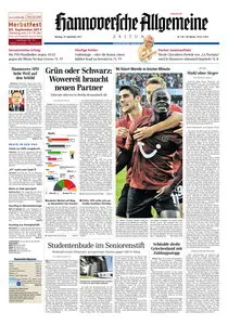 Hannoversche Allgemeine Zeitung - 19.09.2011