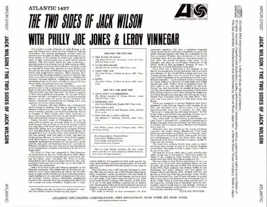 Jack Wilson - The Two Sides Of Jack Wilson (1964) {2012 Japan Jazz Best Collection 1000 Series WPCR-27037}