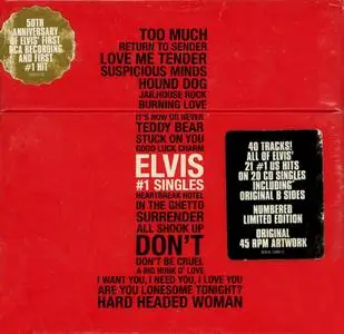 Elvis Presley - Elvis #1 Singles (2006) {20CD Deluxe Collector's Box Set, Limited Edition, Remastered}