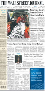 The Wall Street Journal – 30 June 2020