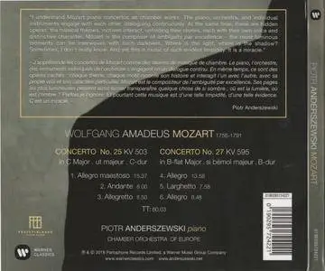 Piotr Anderszewski - Mozart: Piano Concertos Nos. 25 & 27 (2018) {Warner Classics}