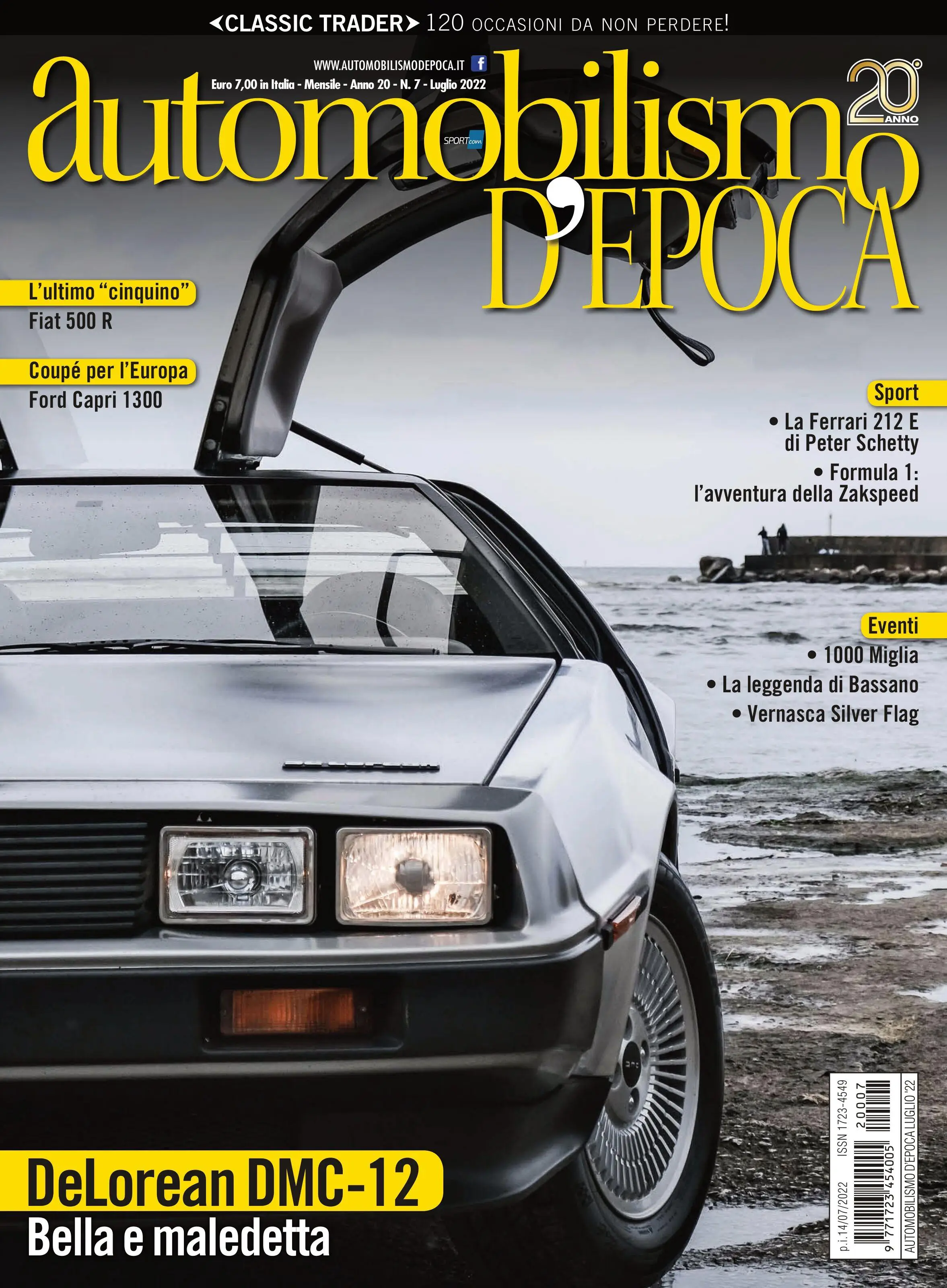 Automobilismo d'Epoca – luglio 2022