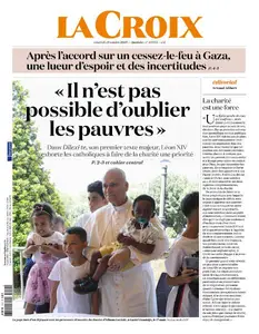 La Croix - 10 Octobre 2025